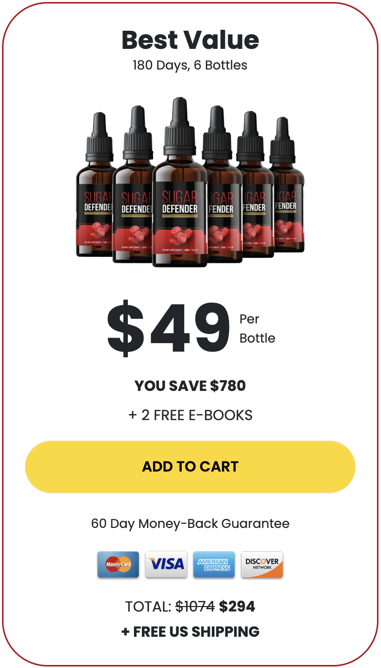 sugar defender 90 day supply three bottle bundle